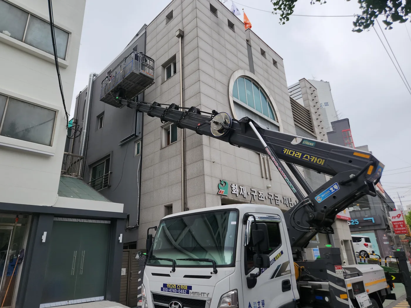 시설물 주변 현장