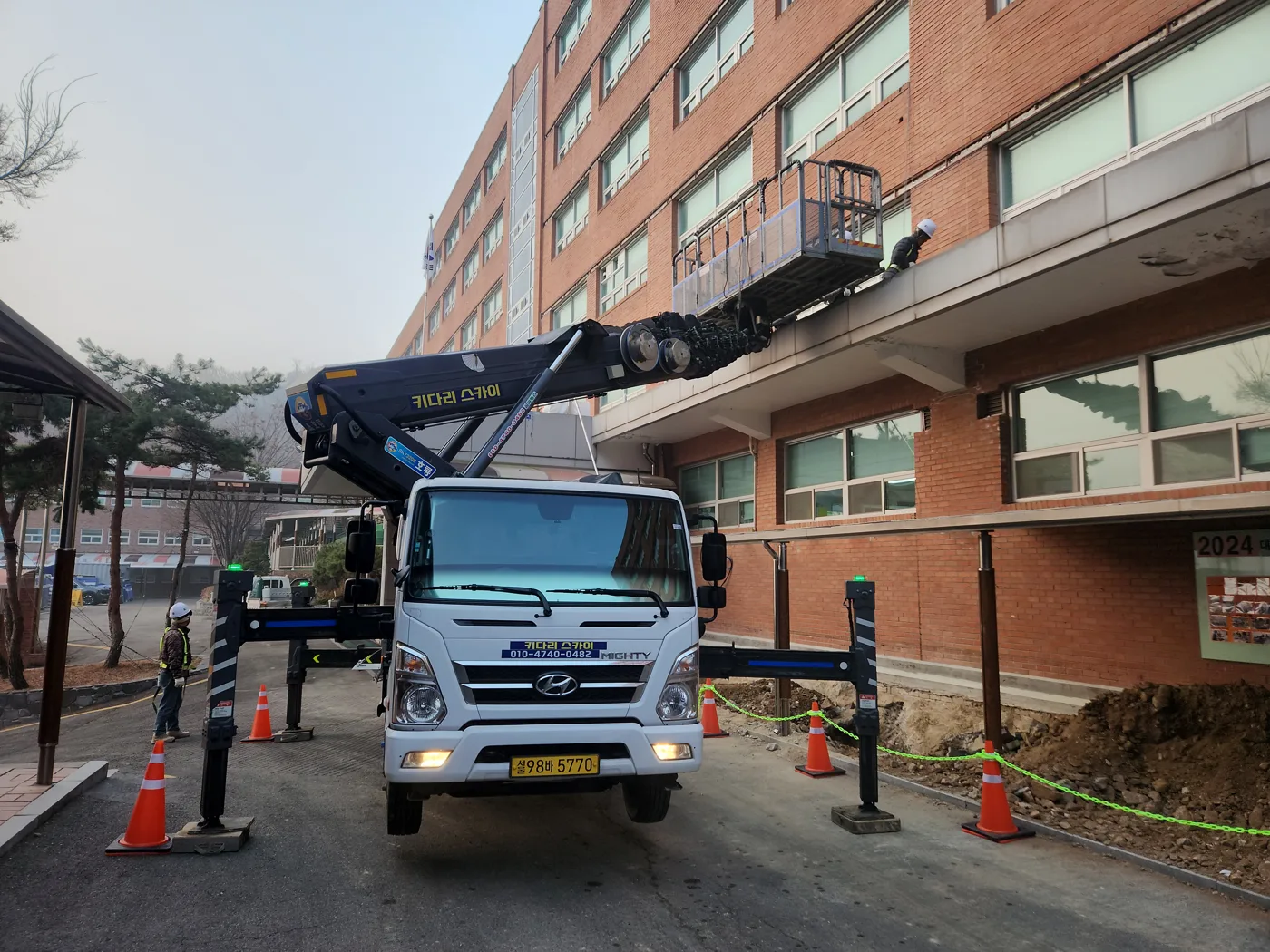 시설물 주변 현장